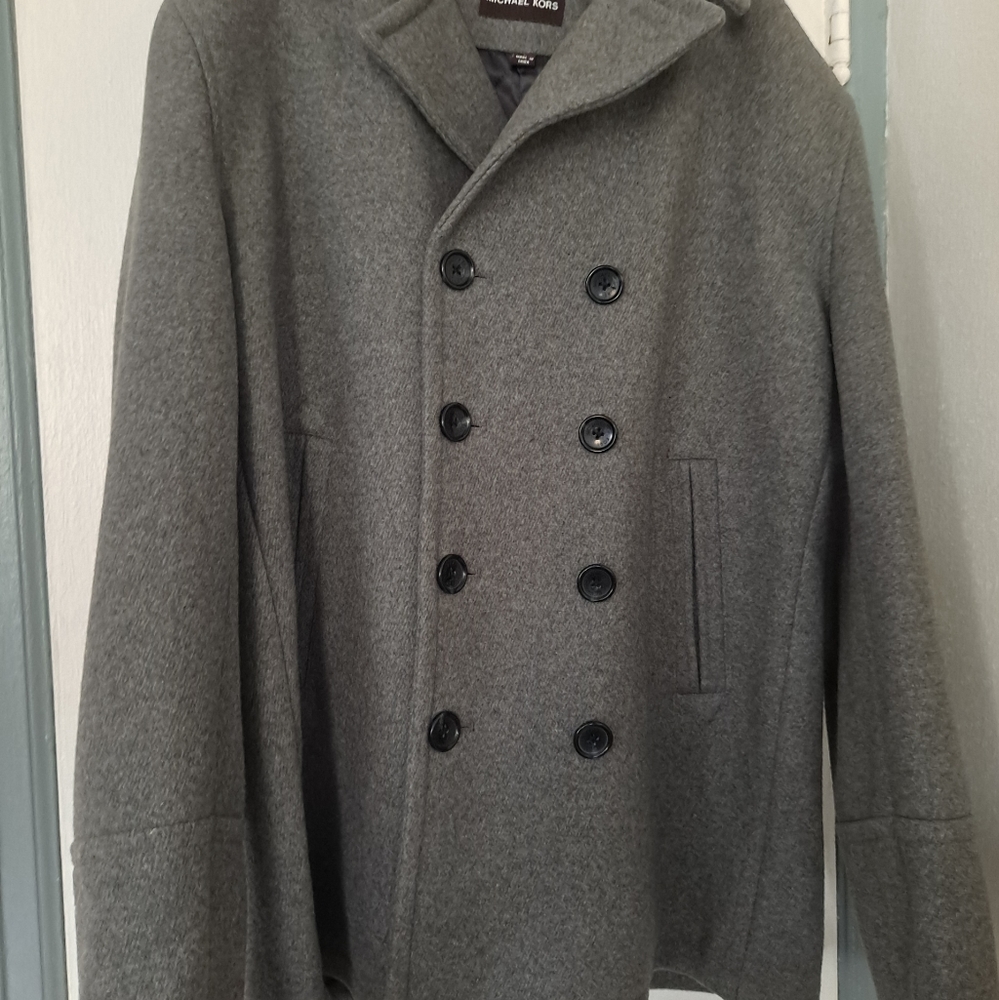 Mens Double Breasted Cashmere Coat